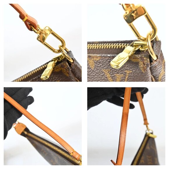 Authentic Louis Vuitton Monogram Pochette Accessories Pouch Bag bsj746-111325 - Picture 10 of 16